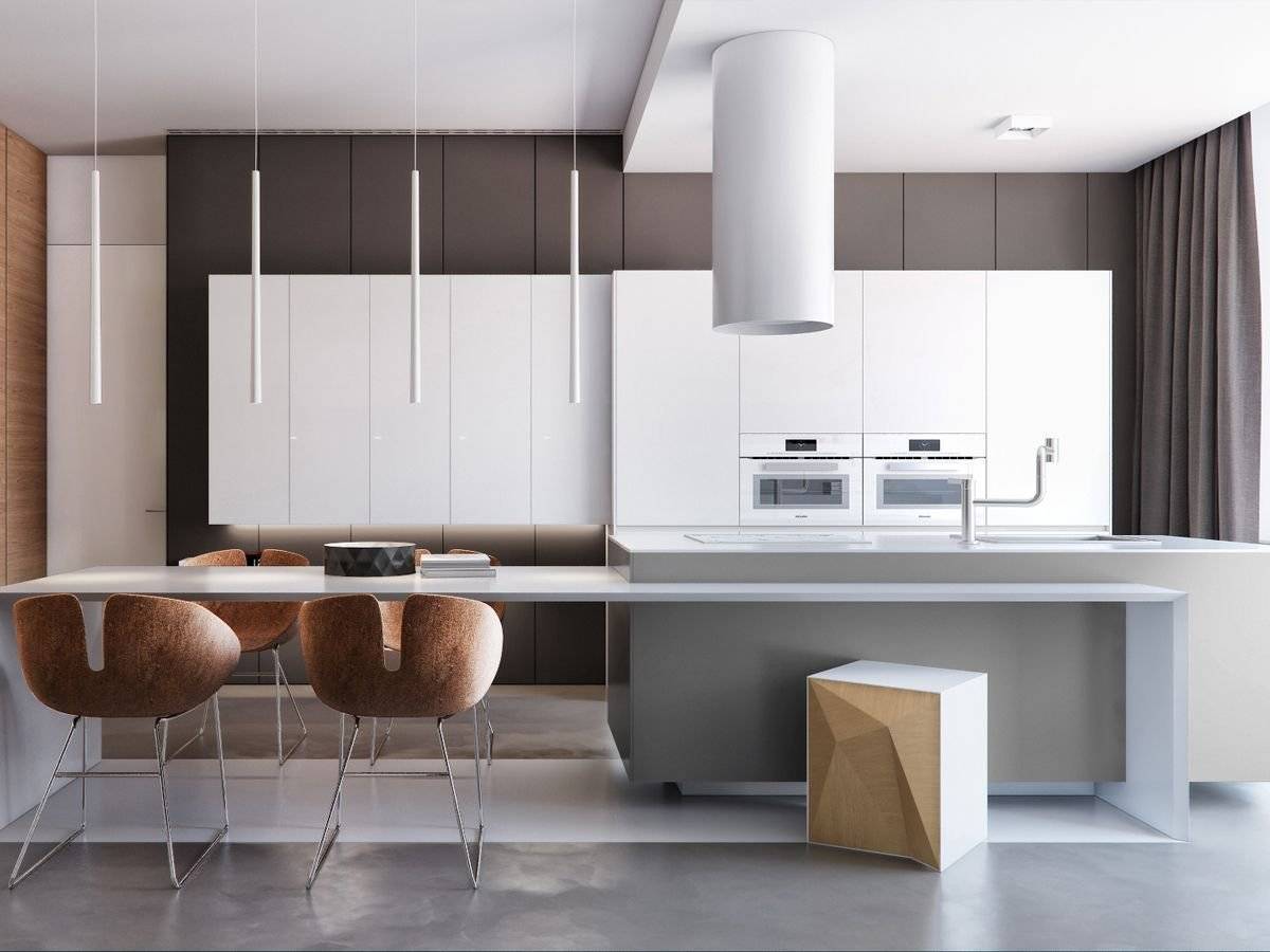 Кухня в стиле минимализм: лаконичность и простота современного дизайна • мебель и декор лаконичній дизайн кухни в стиле минимализм