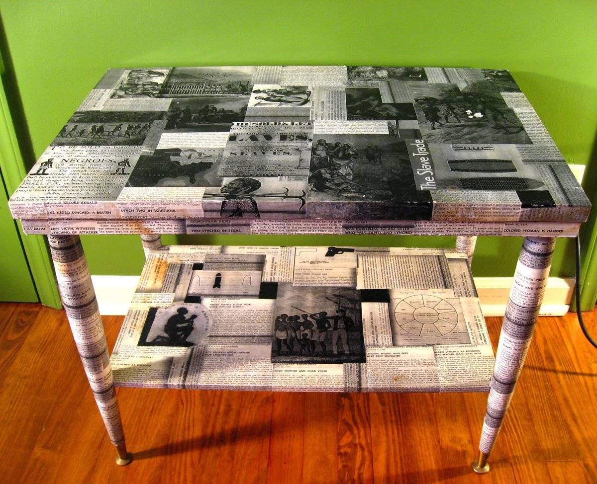Декупаж стола — мастер-класс по декору различных типов столов. 110 фото интересных идей и правил нанесения рисунка