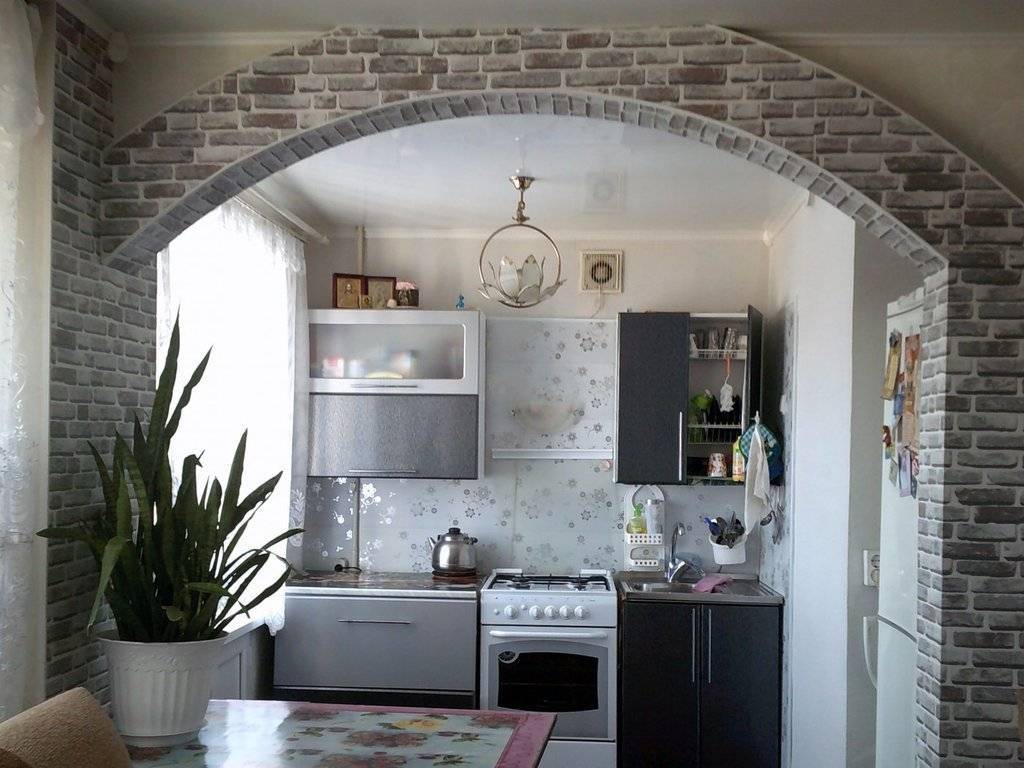 Арка на кухню вместо двери: реальные идеи и 50 фото