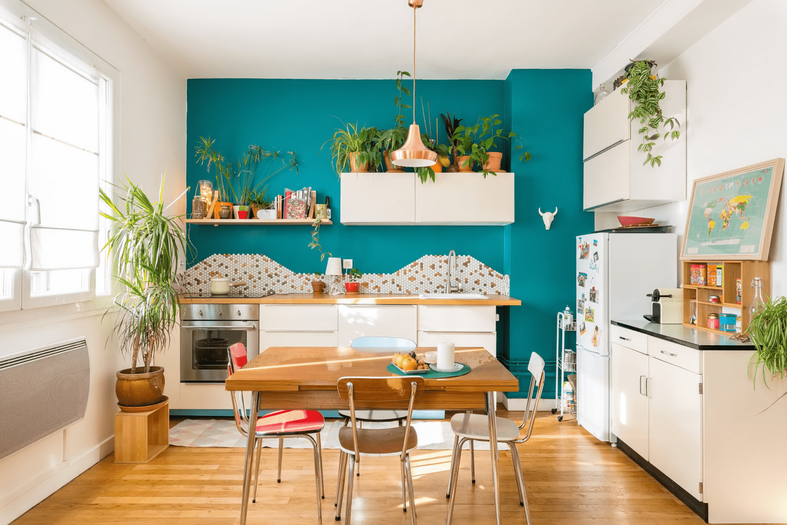 Отделка стен на кухне: 125 фото пошагового описания отделки и лучшие решения дизайнеров