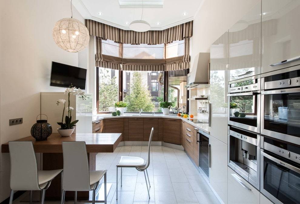 Дизайн кухни-гостиной: 100 фото удачных проектов интерьера зала, советы дизайнера.