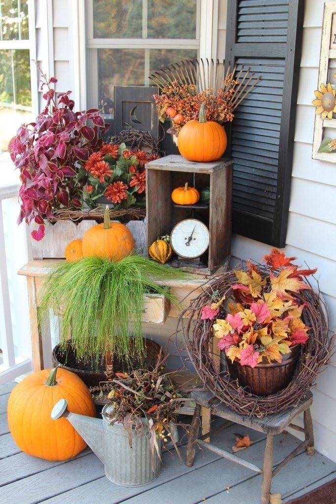 Осенний декор: лучшие идеи. 100 фото. декор из листьев своими руками. как украсить дом в осеннем стиле?