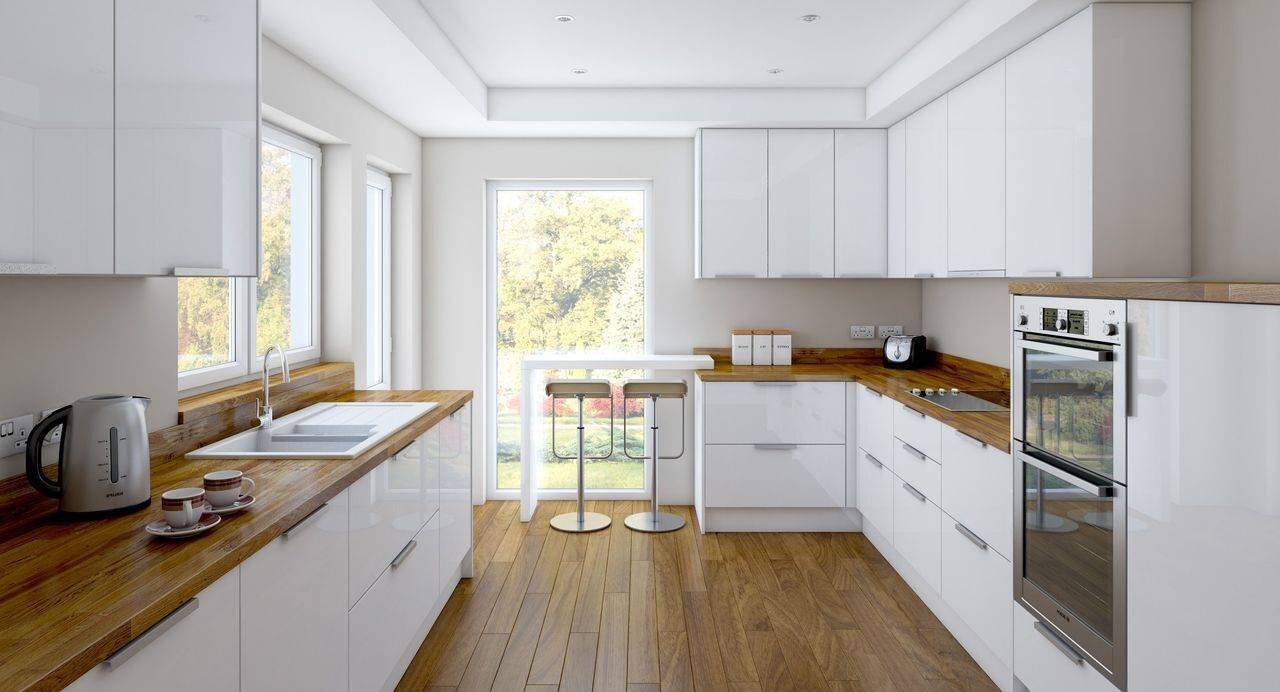 20 дизайнерских решений для белой кухни, которые сделают ее стильной