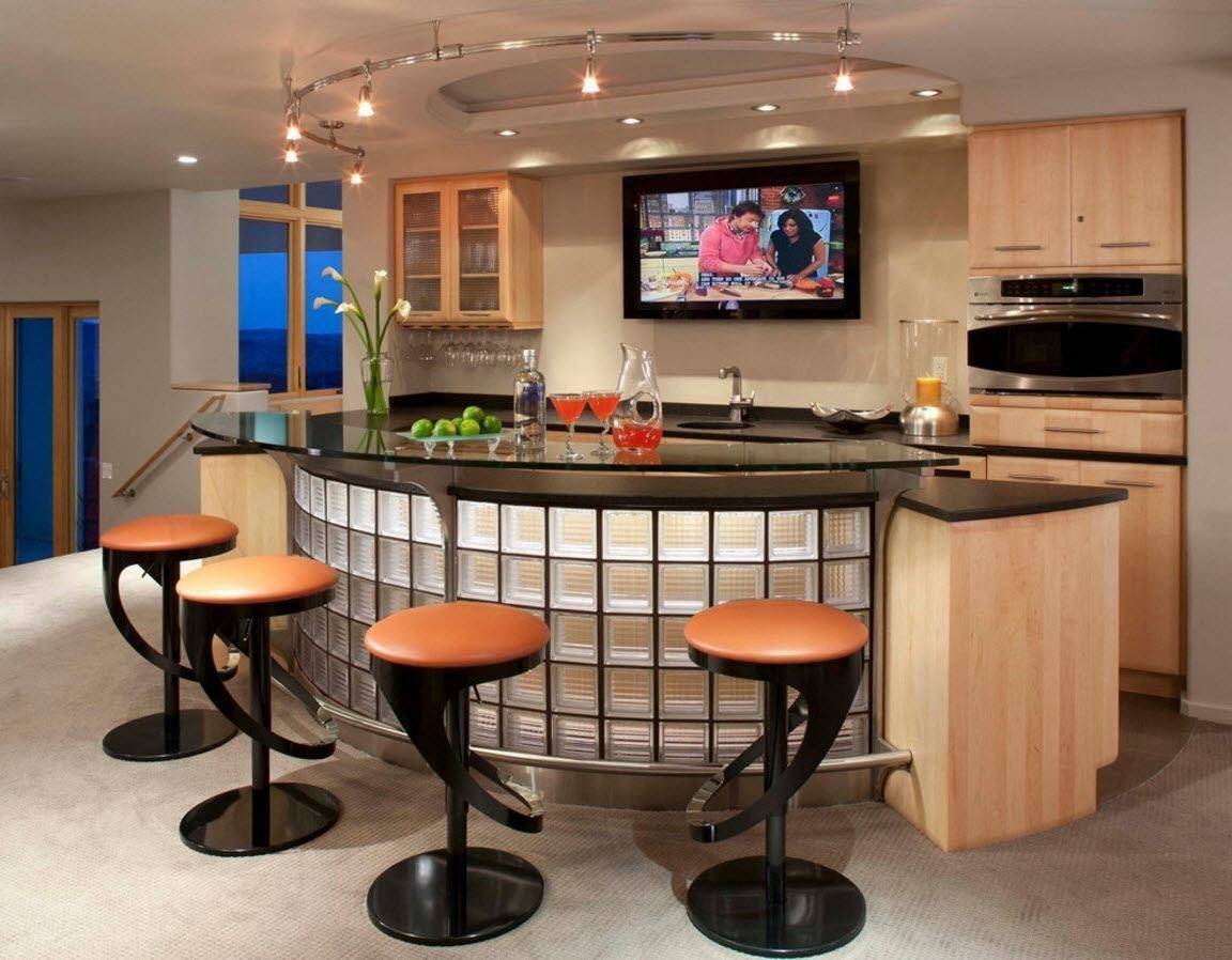 Барная стойка для кухни - 120 фото лучших идей планировки, зонирования и дизайна кухни