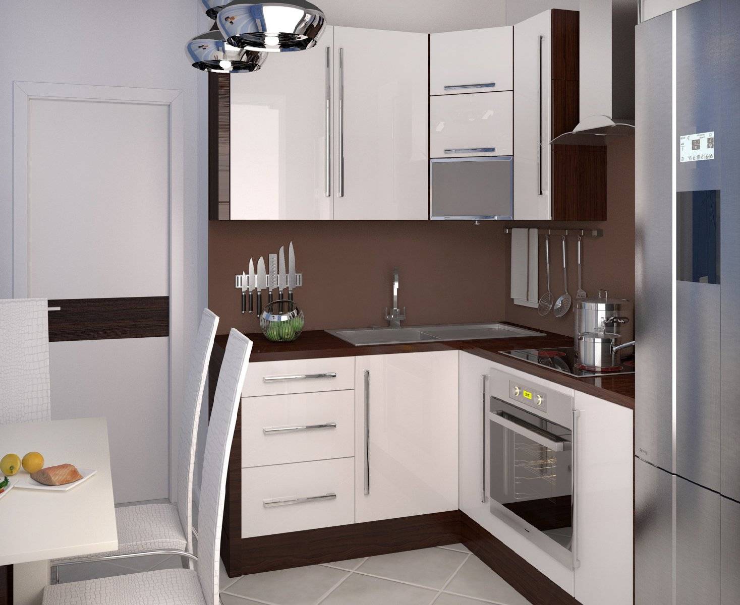 Угловые кухни (85 фото) - идеи дизайна, реальные интерьеры после ремонта