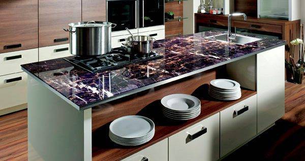 Столешницы для кухни: обзор современных видов +77 фото дизайна