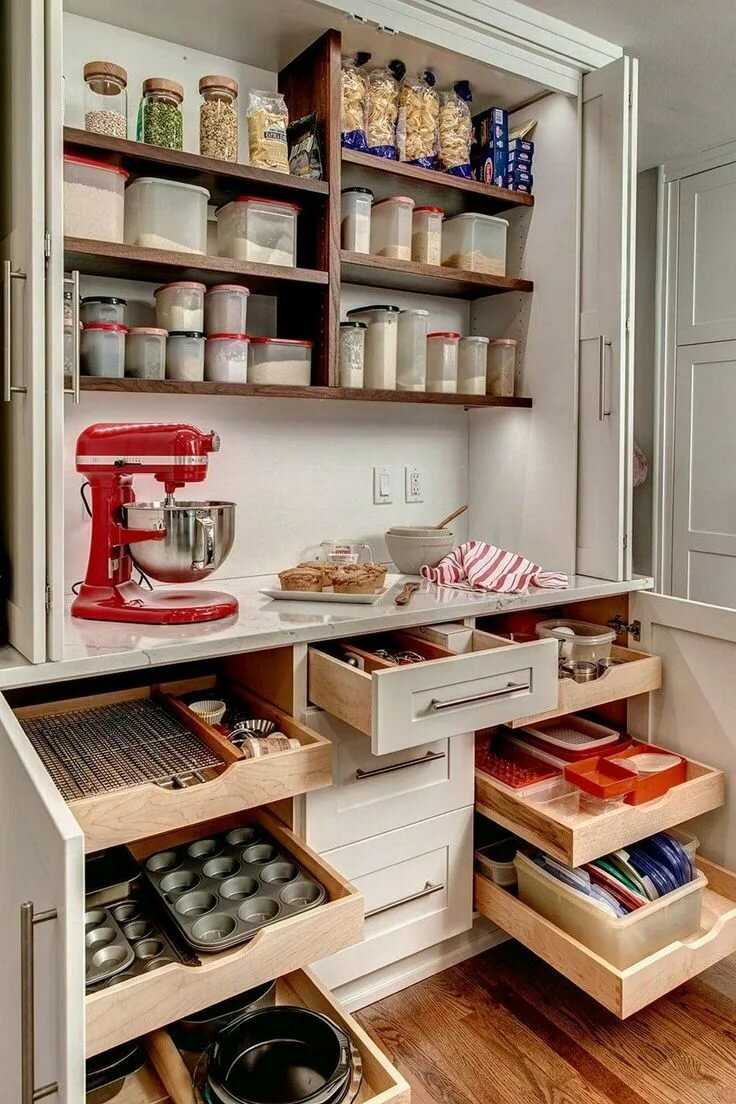 Хранение на кухне (115 фото лучших идей): полезные советы, как организовать кухонное пространство
