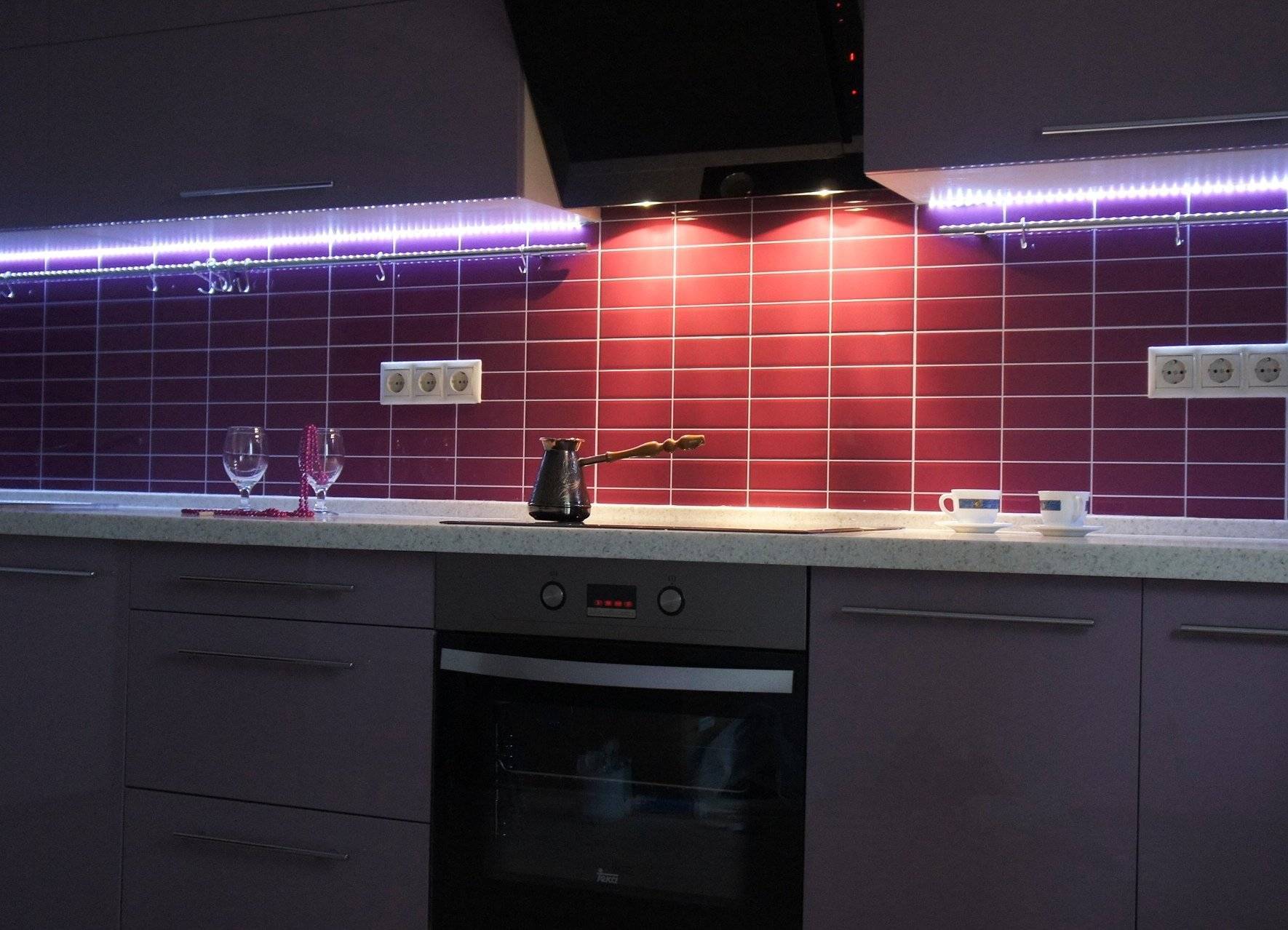 Светодиодная подсветка для кухни от а до я