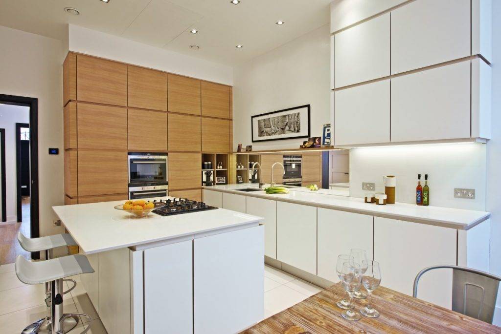 Кухня 16 кв. м: дизайн, фото, интерьер в современном стиле, планировка