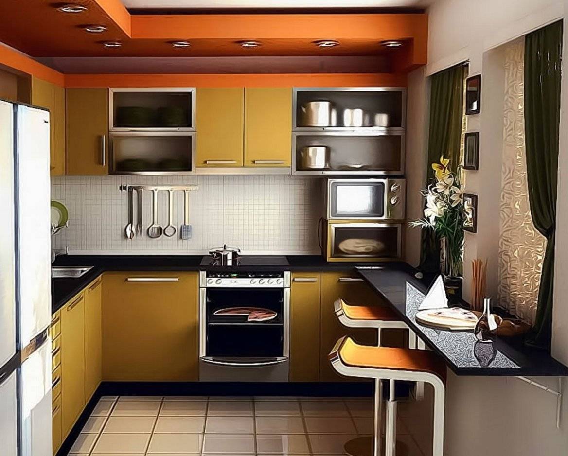 Дизайн кухни 4 кв. м – 50 фото-идей и гид по обустройству