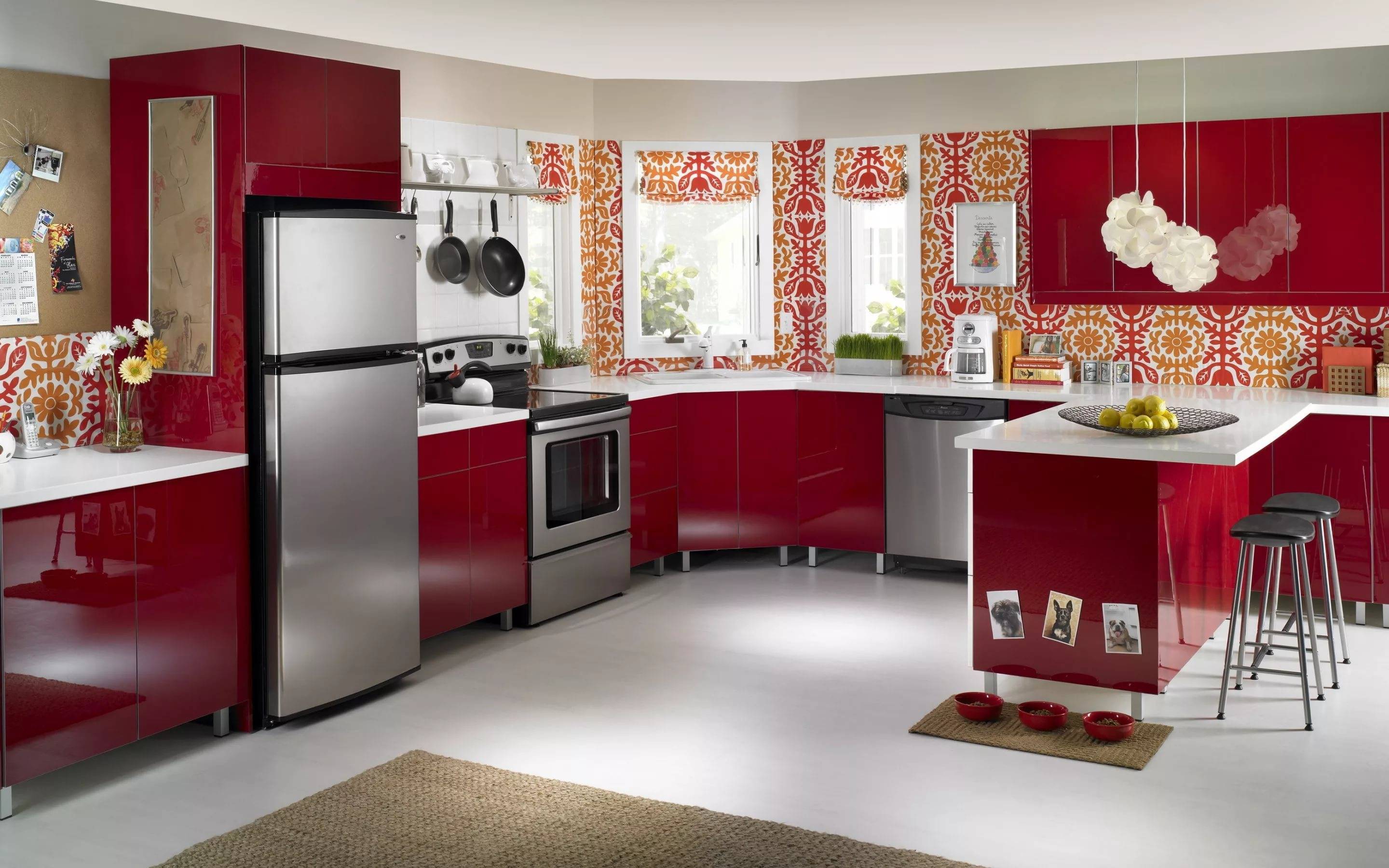 Как выбрать обои для кухни: по цвету, в современном стиле, для маленькой кухни, кухни-гостиной