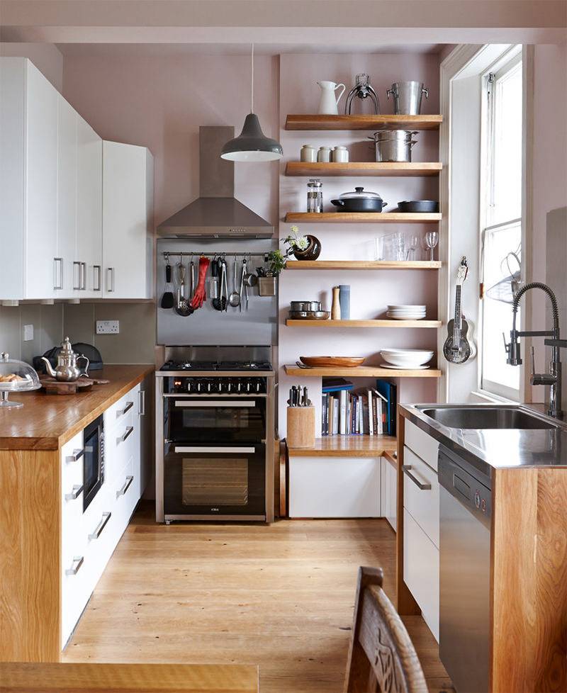 Как сделать маленькую кухню комфортной для работы и отдыха?