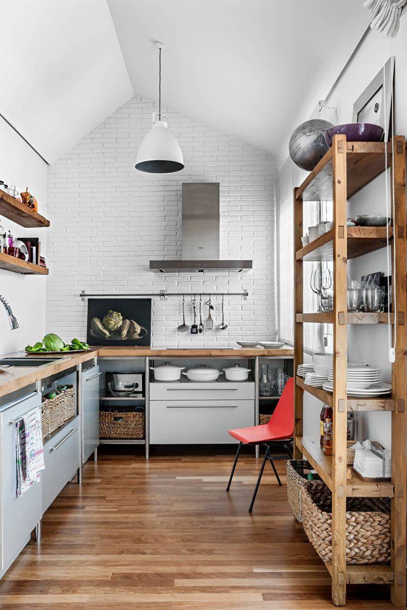 Дизайн кухни без верхних шкафов | домфронт