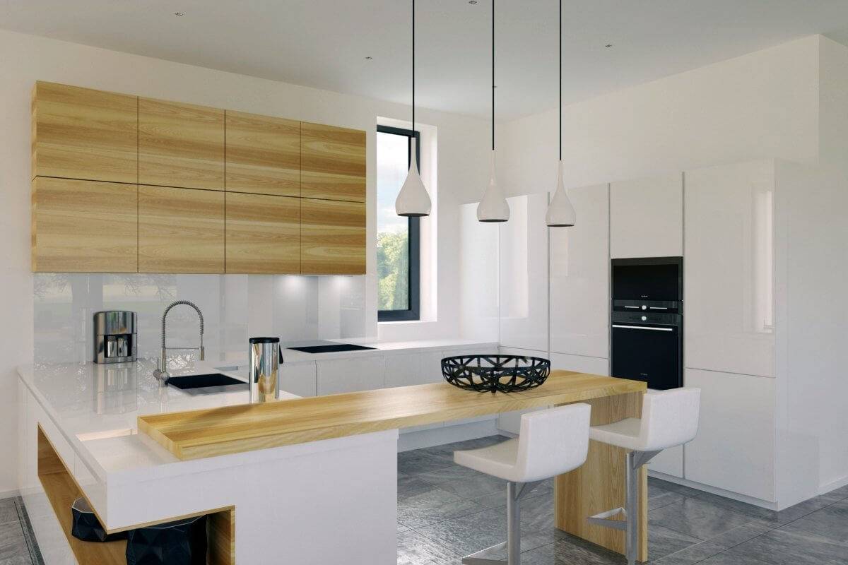 Кухня в стиле минимализм – особо удачный выбор для небольшой площади + 59 фото дизайна