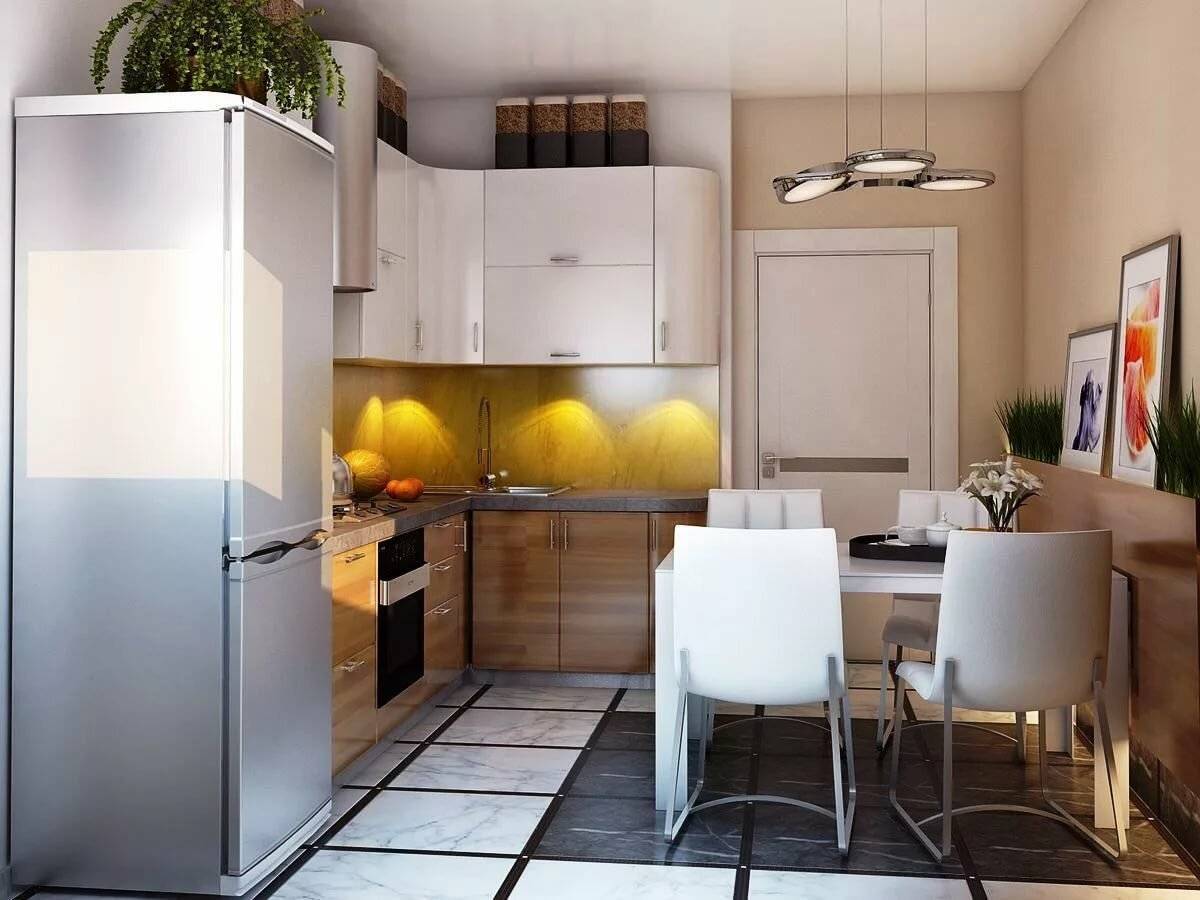 Дизайн маленькой кухни: 10 советов и идей для планировки интерьера (фото)