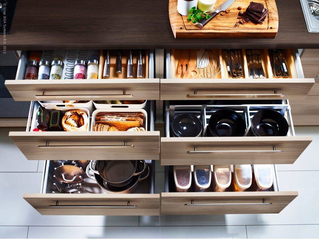 Хранение на кухне – 17 супер-эффективных решений и лайфхаков