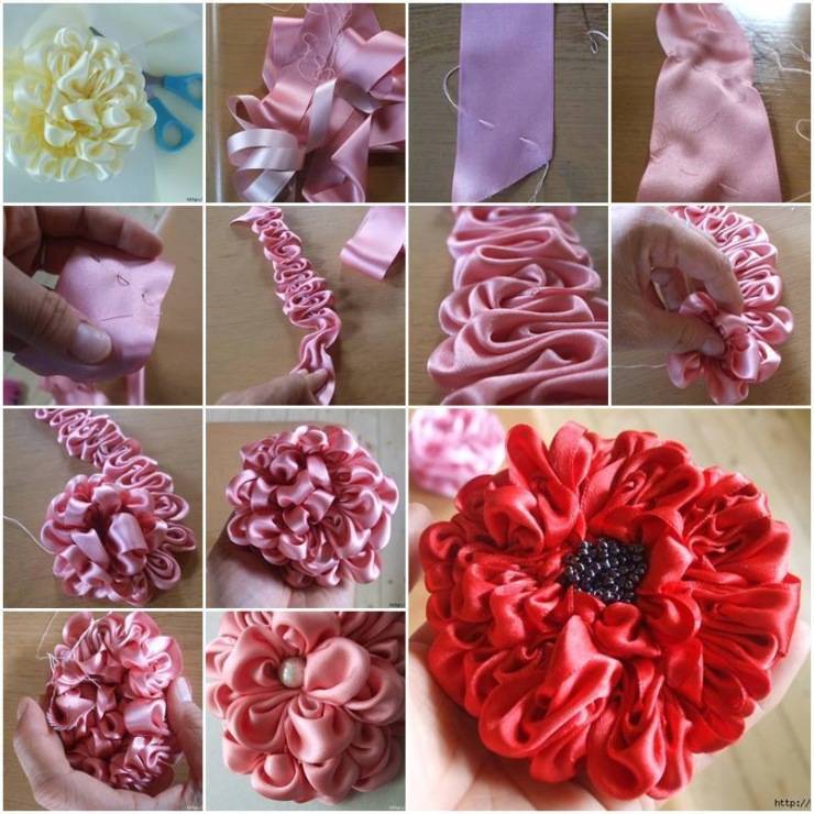 Розы из ткани: мастер-класс для начинающих по пошиву своими руками