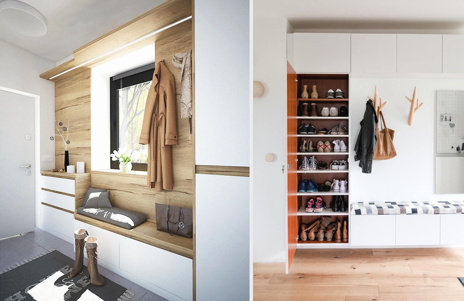 Прихожая в стиле минимализм: фотографии реальных квартир, дизайнерские решения