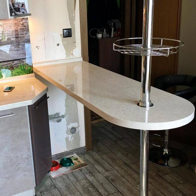 Барный стол для кухни: дизайн маленькой кухонной столешницы, особенности