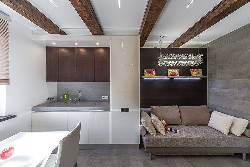 Дизайн кухни-гостиной на 16 кв.м.: 20 идей