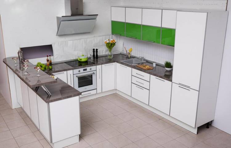 Белая кухня в интерьере (111 фото): современный и стильный дизайн