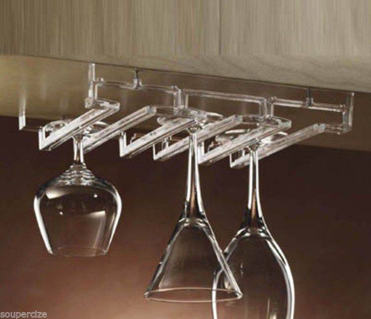 Подвесные держатели для бокалов на кухню: выбираем лучший вариант