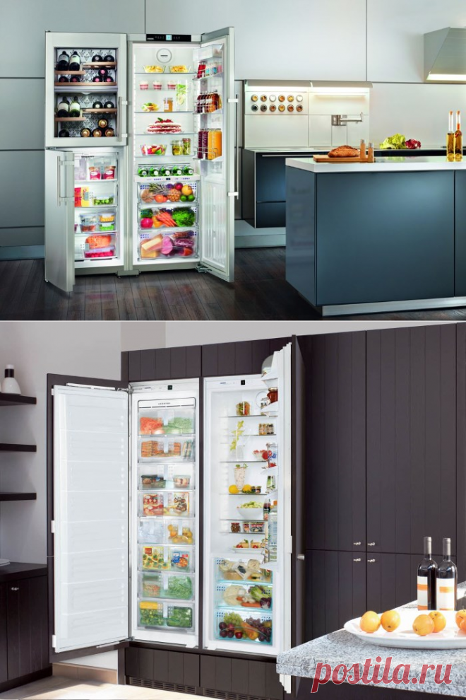 В два раза больше вкуса и свежести с холодильниками Side by Side