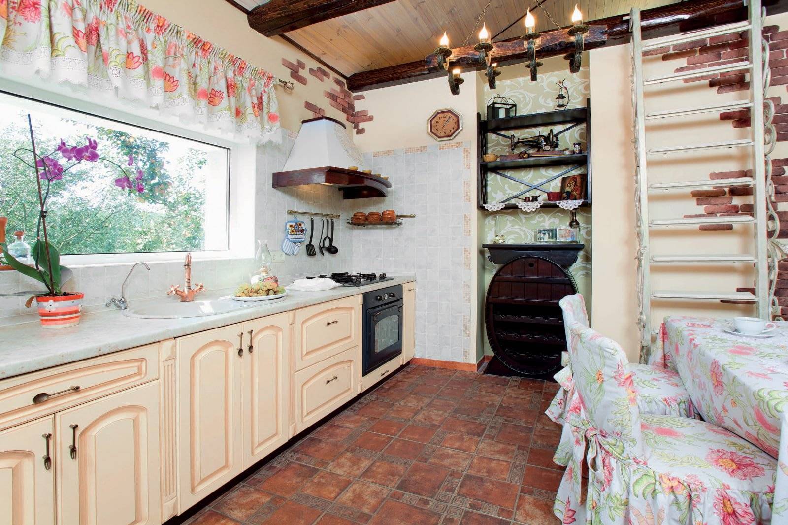 Кухня на даче: 220+ (фото) дизайн летних проектов своими руками