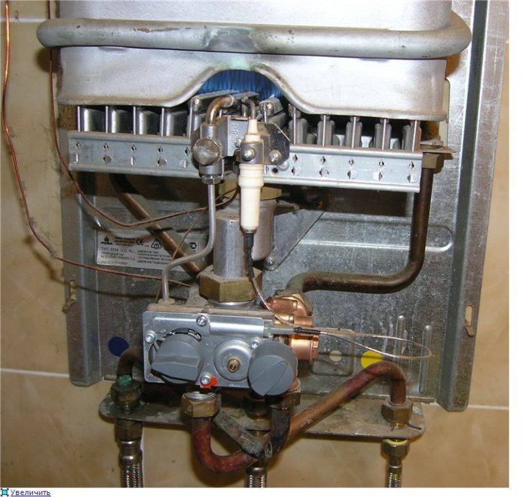 Как запаять газовую колонку: медный, латунный теплообменник (радиатор)