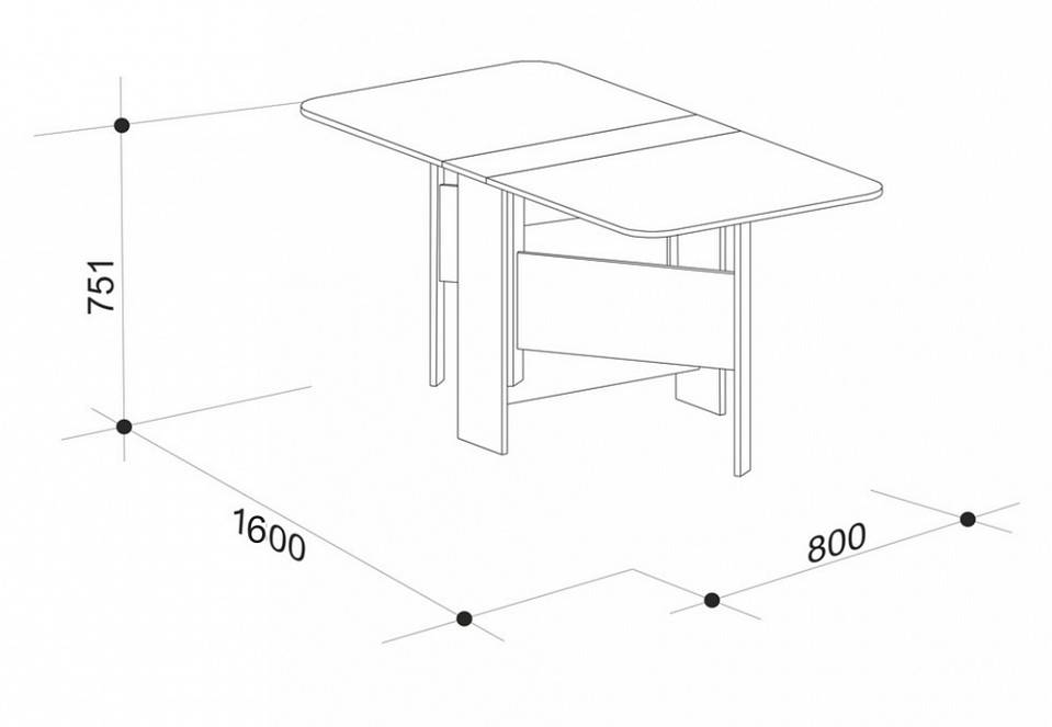 Высота кухонного стола: стандарт от пола со столешницей, какой должен быть обеденный
