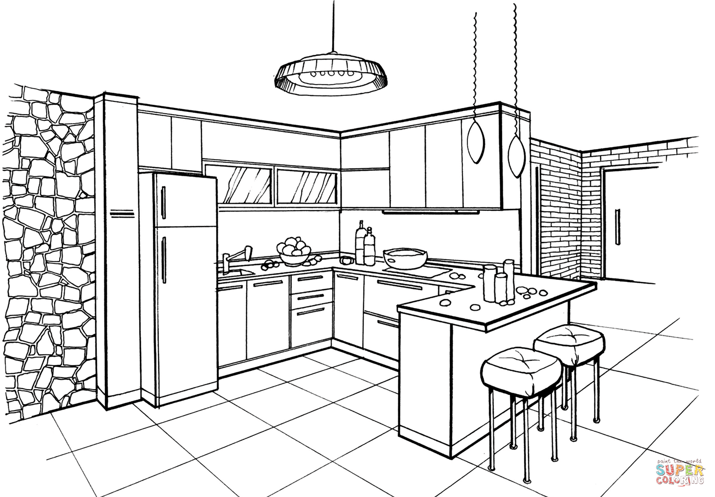 Как нарисовать кухню: создаем проект самостоятельно