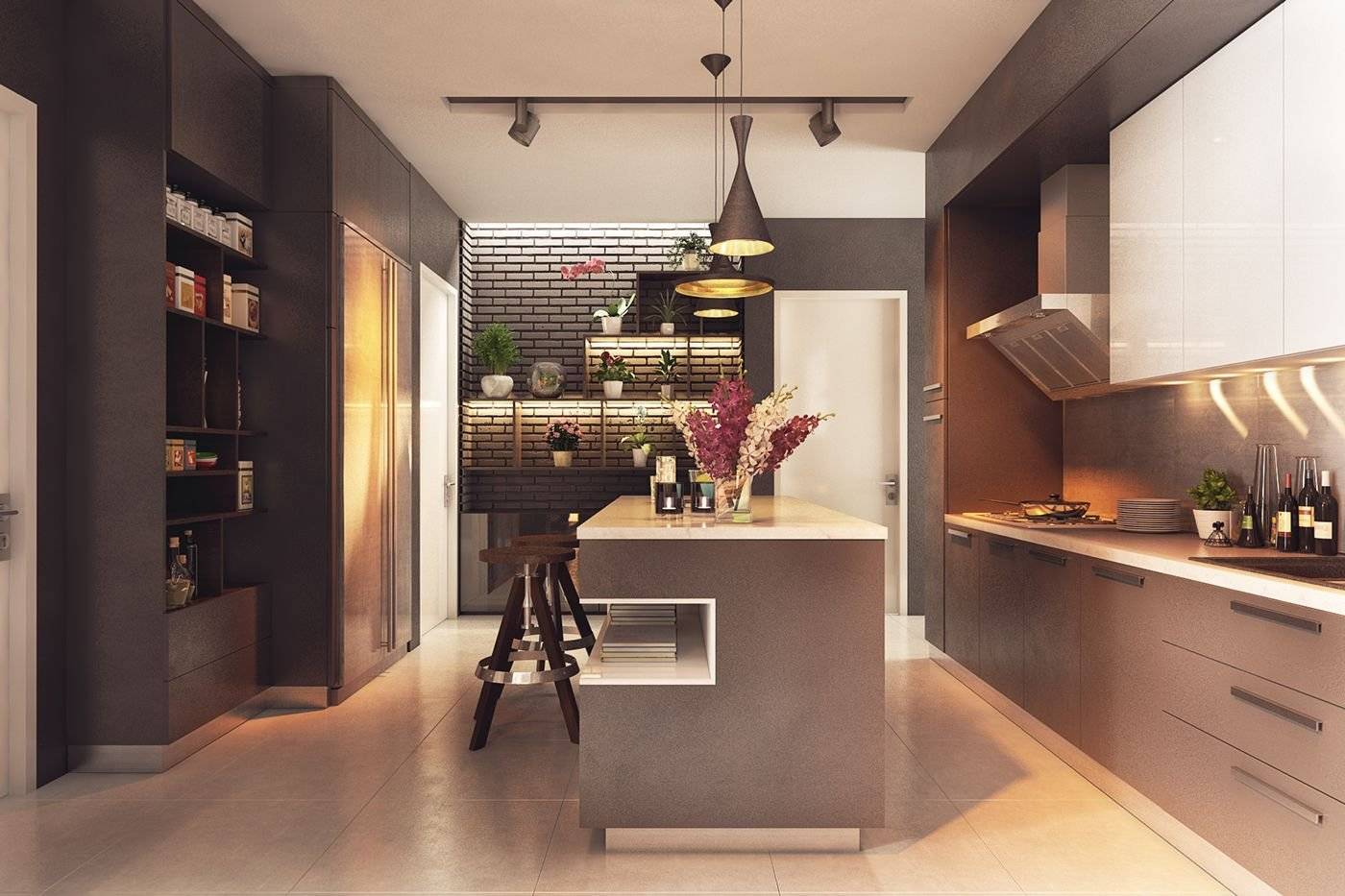 Интерьер кухни - 110 фото лучшего дизайна, обзор нестандартных решений