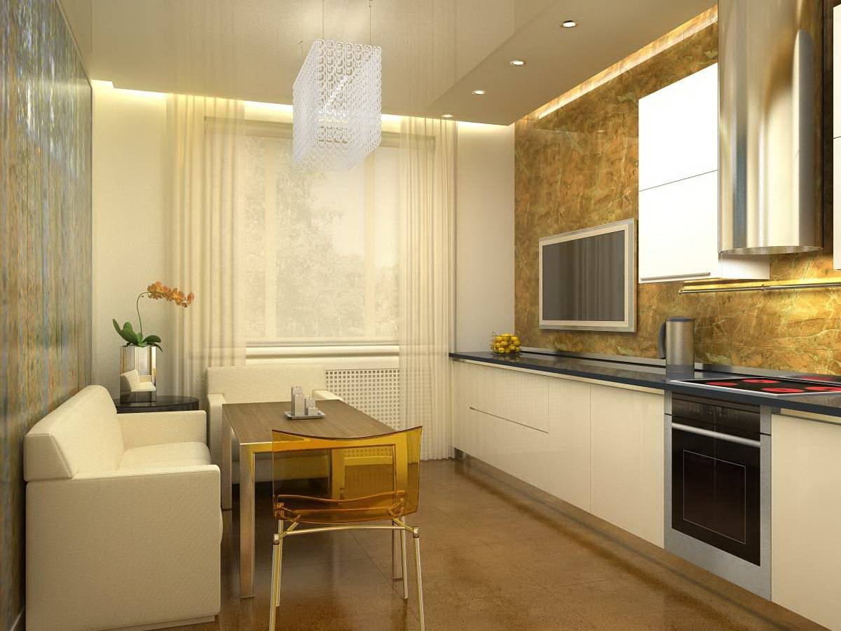 Кухня 14 кв. м. (150 фото) - обзор лучших идей планировки, дизайна и зонирования в кухне