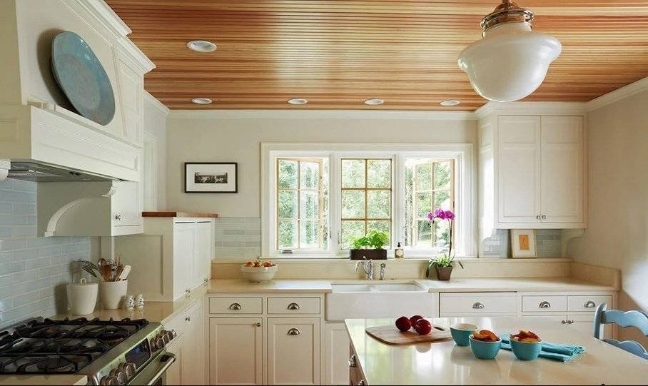 Потолок на кухне: лучшие варианты отделки потолка на кухне