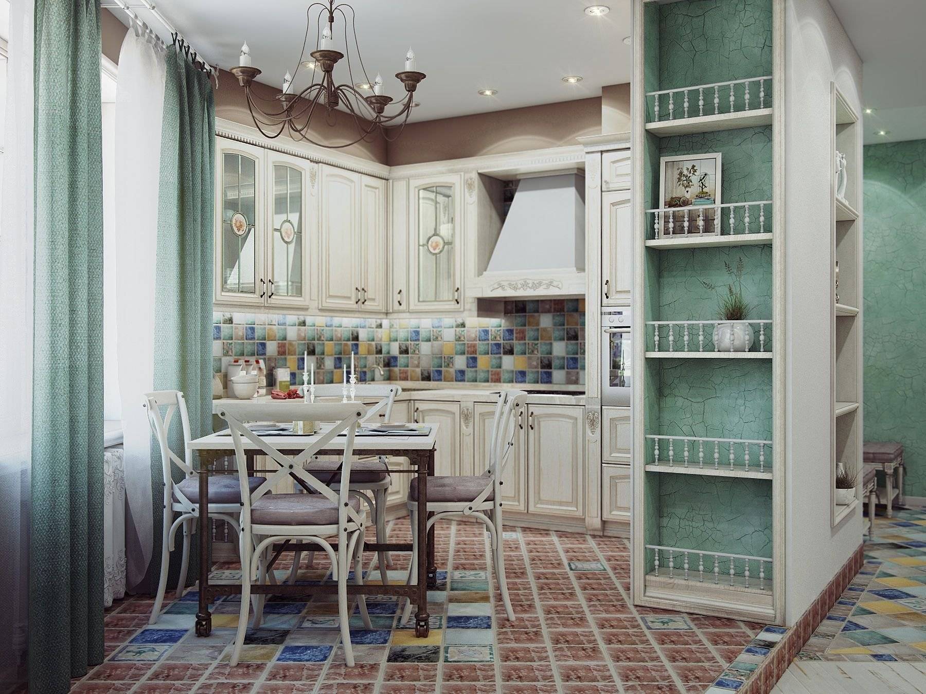 Кухни в стиле прованс: 102 фото, 10 правил оформления дизайна в доме и квартире