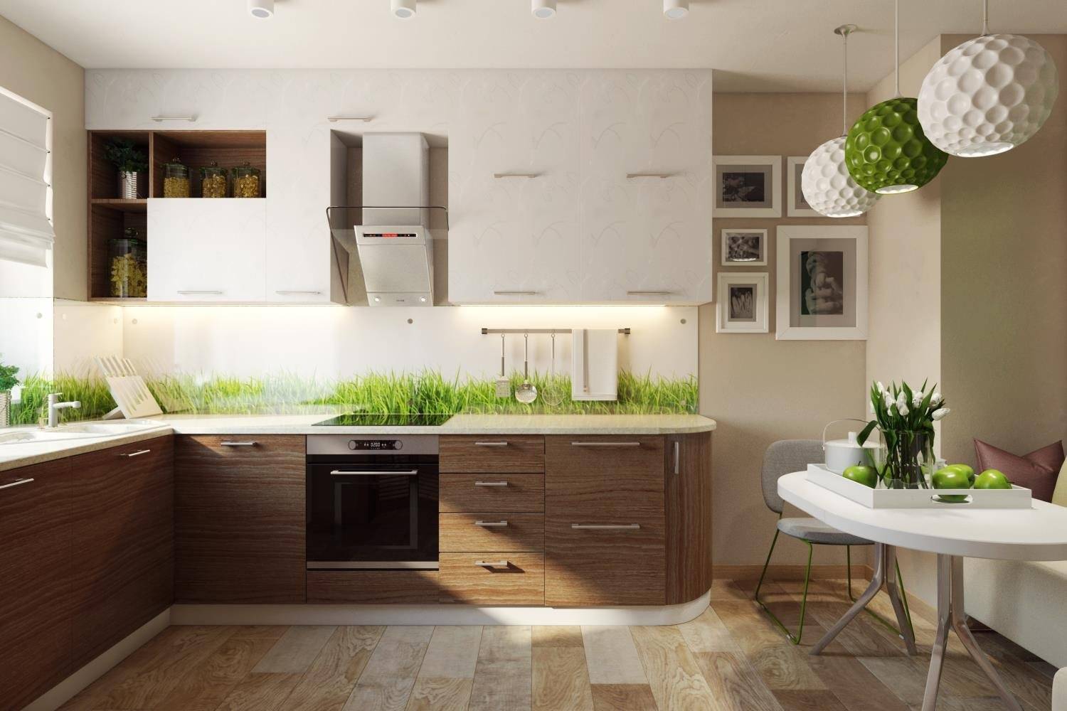 Дизайн кухни и столовой в стиле эко: 593 фото лучших интерьеров на inmyroom