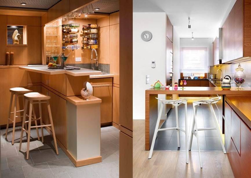 Барные стойки для кухни – фото и идеи современного дизайна | интерьерные штучки