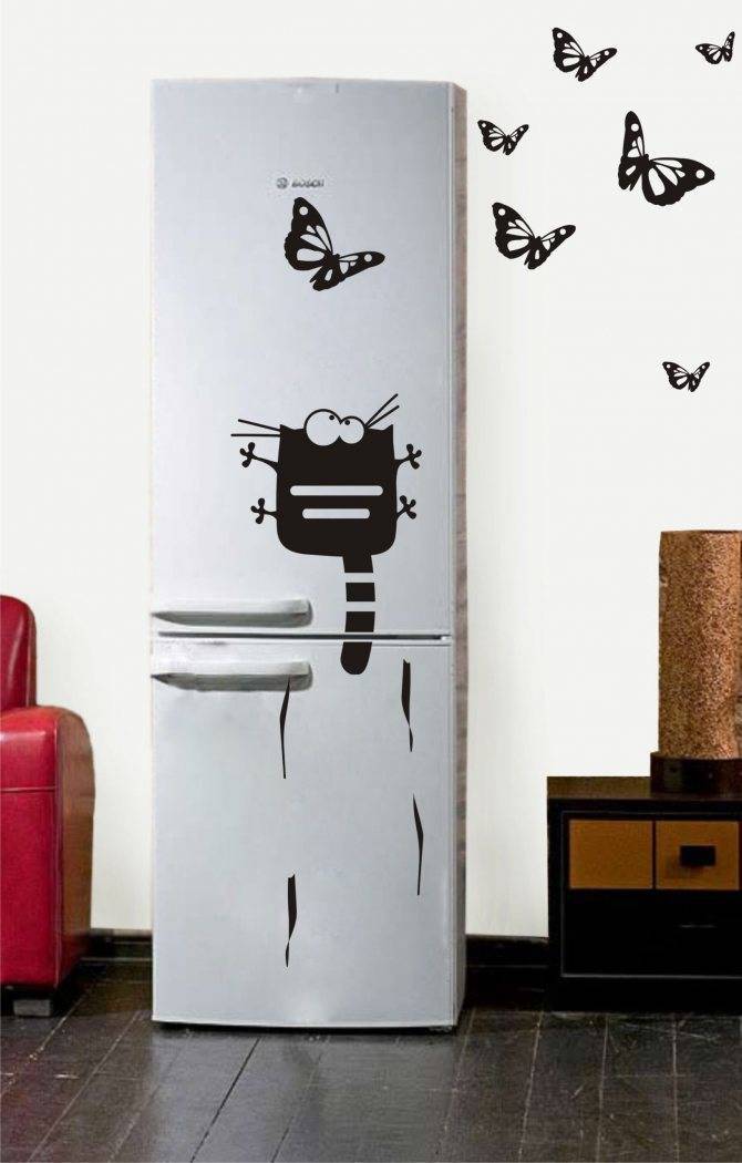 Декор холодильника – способы украшения крупной бытовой техники - 9 фото