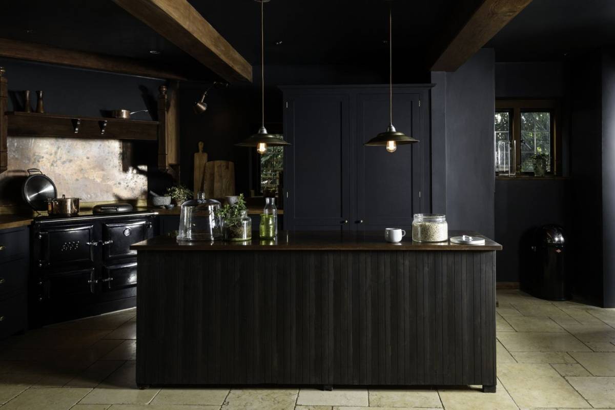 Темная кухня - 140 фото лучших идей и оригинального дизайна