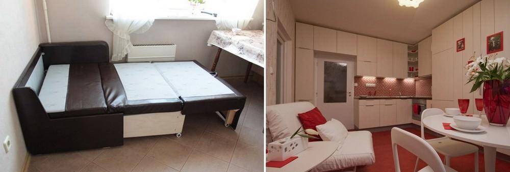 Кухня со спальным местом — практичные идеи создания спального места на кухне. 110 фото дизайнерских решений