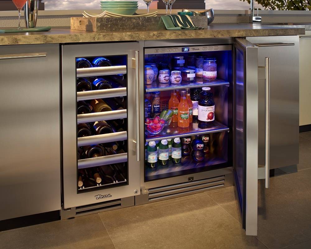 Холодильники для хранения напитков: особенности, виды и производители