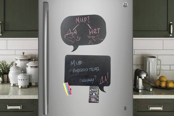 Варианты декора холодильника