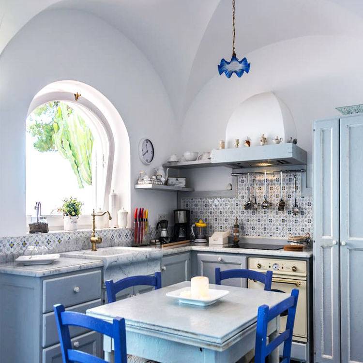 Кухня в средиземноморском стиле: 41 фото с лучшими идеями