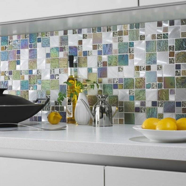 Стеклянная плитка для кухни на фартук, мозаика для ванной