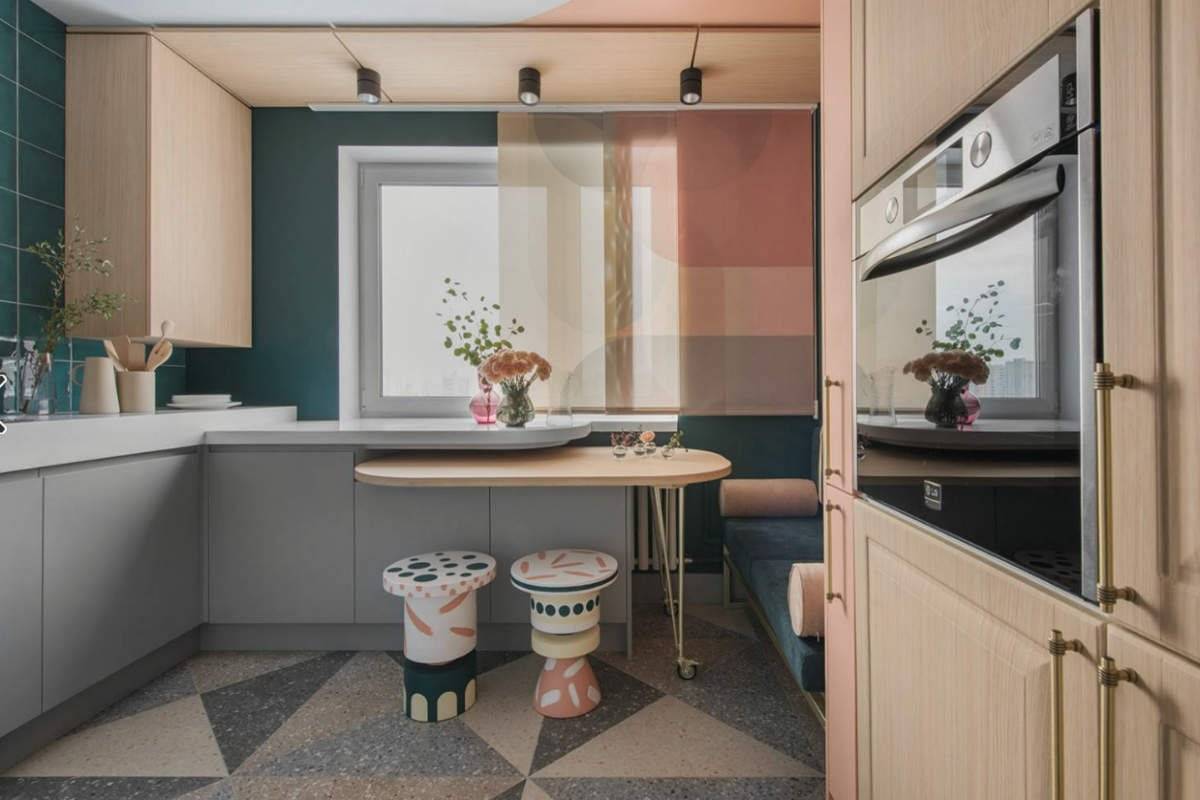 Дизайн кухни с окном: красивые решения и реальные фото применения идей дизайна