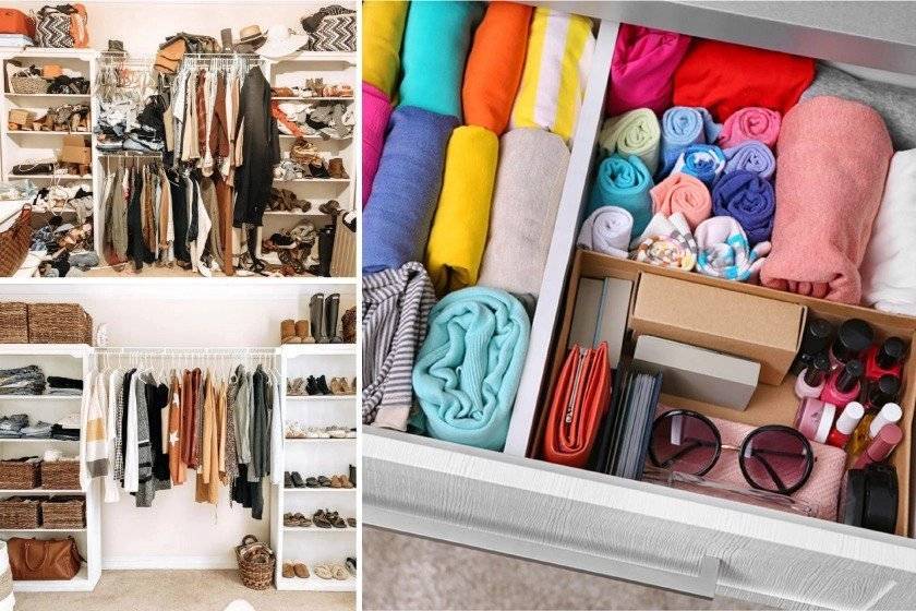 Как «впихнуть невпихуемое»: 5 секретов организации шкафа-гардероба