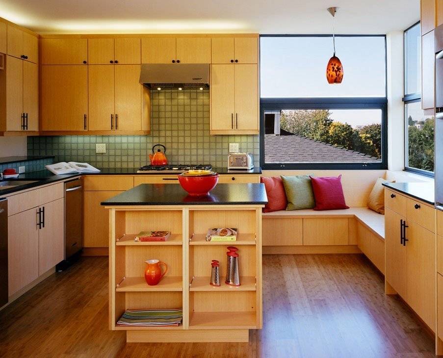 Дизайн кухни в частном доме + 125 фото новинок 2020 г.