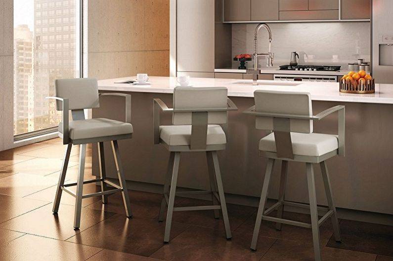 100 лучших идей: барные стулья для кухни на фото