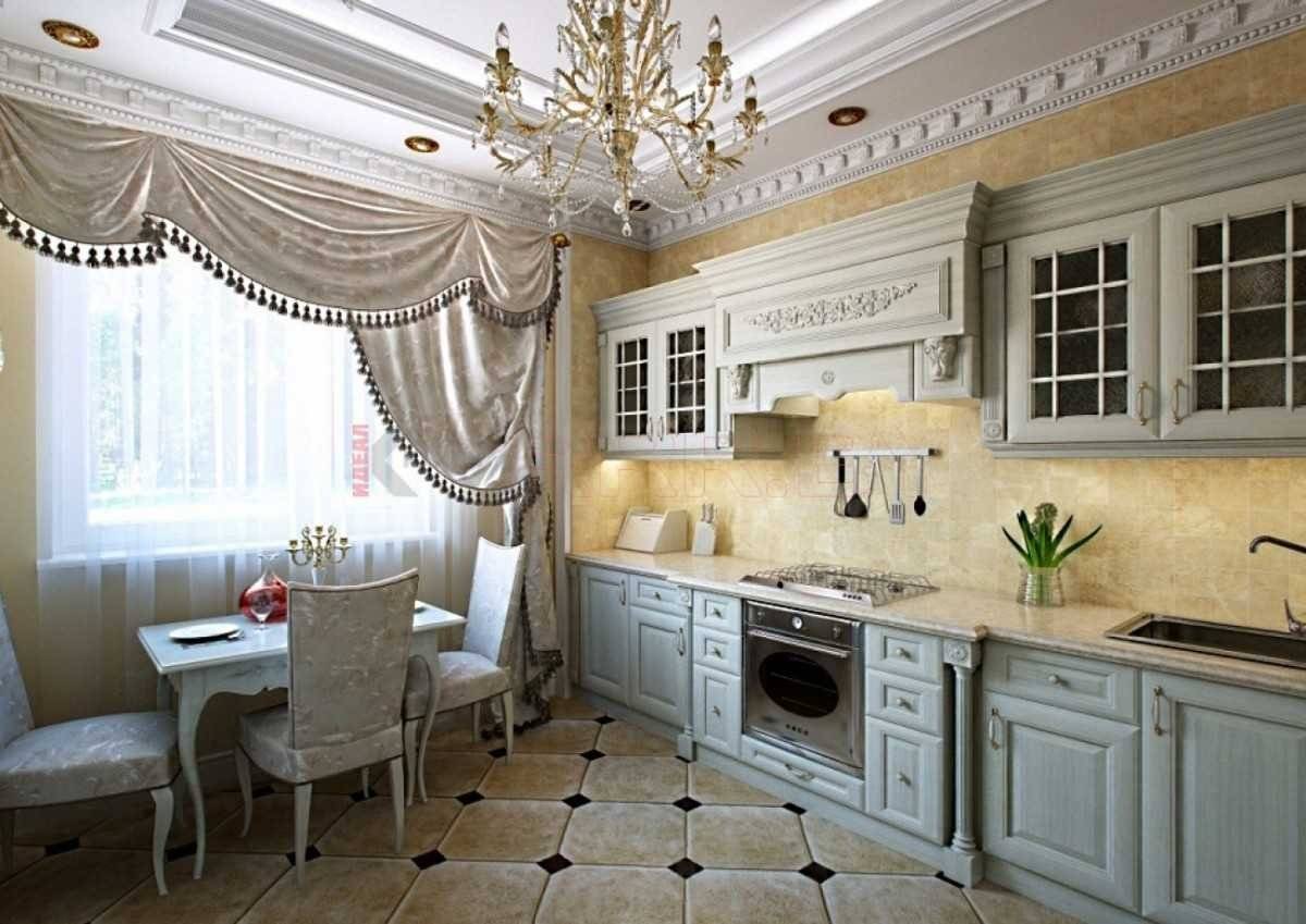 Кухня-гостиная в классическом стиле: 50 фото дизайн-проектов, столовая